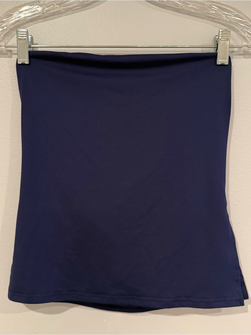 Classic Navy Tube Skirt - Women